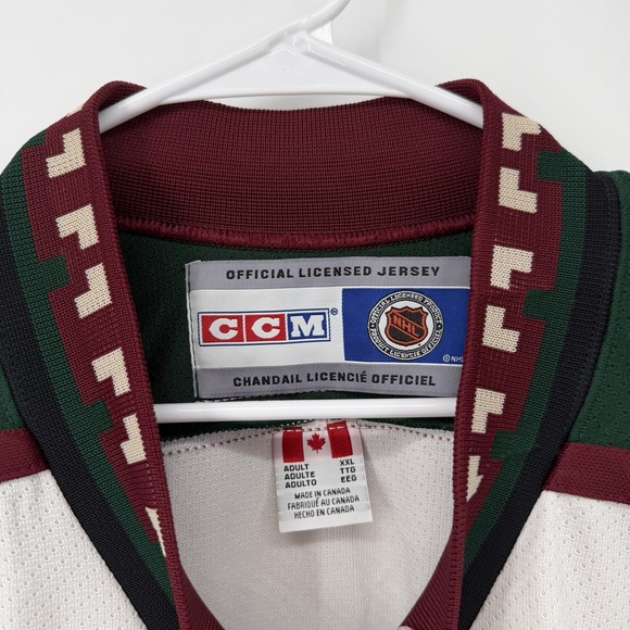 Vintage CCM Phoenix Coyotes Jersey NHL Arizona Hockey Size XXL 2002 Stitched - Picture 9 of 11